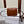 TABOU FLAP BAG 22 IN BRONZE BROWN SMOOTH CALFSKIN GOLD LOCK