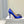 Manolo Diamond Buckle Pumps 10cm Navy Blue Silk 574252