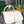 ALPIN MINI BACKPACK 21 IN WHITE LAMBSKIN AND GOYARDINE CANVAS