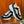 Sneaker GG Rhyton da uomo in pelle di mucca 524505
