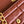 MONOCHROME 24 QUILTED CHERRY RED LAMBSKIN CHAIN SHOUDER BAG