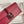HM Jige Elan 29 Clutch In Cherry Red Calfskin With Wine Red Lizard Skin (25 days of production)