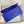 HM Jige Elan 29 Clutch In Cobalt Blue Calfskin With Violet Purple Lizard Skin(25 days of production)