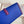 HM Jige Elan 29 Clutch In Cobalt Blue Calfskin With Violet Purple Lizard Skin(25 days of production)