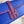 HM Jige Elan 29 Clutch In Cobalt Blue Calfskin With Violet Purple Lizard Skin(25 days of production)