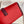 HM Jige Elan 29 Clutch In Candy Red Calfskin With Wine Red Lizard Skin (25 days of production)