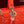medium lady d-joy 26 red lambskin