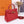 HM KELLY BAG 28 RED TOGO GOLD HARDWARE