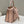 FENDI PEEKABOO 33 BAG IN LIGHT PINK CALFSKIN WITH STRAP GOLD HARDWARE