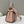 FENDI PEEKABOO MINI 23 BAG IN LIGHT PINK CALFSKIN WITH GOLD HARDWARE