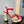 GG Kertu Platform Sandals 12cm Beige Red Raffia Leather 695694