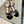 GG Kertu Platform Sandals 12cm Beige Black Raffia Leather 695697