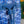 PETIT FLOT BUCKET BAG 22 IN SAPPHIRE BLUE GOYARDINE CANVAS AND LAMBSKIN TRIM