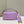 BAGUETTE WITH FF MOTIF 27 IN MAUVE PURPLE SOFT LAMBSKIN GOLD HARDWARE