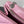 CRUSH CHAINED BAG 32 IN PINK QUILTED CRUSHED CALFSKIN SILVER HARDWARE