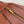 BORSA SOTTOASCELLO ROMY 43 ARANCIONE RUGGINE IN PELLE DI VITELLO