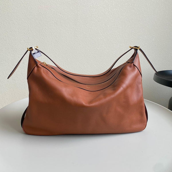BORSA SOTTOASCELLO ROMY 43 ARANCIONE RUGGINE IN PELLE DI VITELLO
