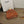 WALLET ON CHAIN MARGO 19 IN RUST ORANGE SMOOTH CALFSKIN GOLD HARDWARE
