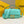 Baguette 27cm Tiffany Blue Lambskin Gold Hardware