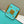 Baguette 27cm Tiffany Blue Lambskin Gold Hardware