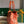 BELLECHASSE BIAUDE PM BAG 36 IN ORANGE GOYARDINE CANVAS AND CALFSKIN TRIM