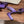 SLINGBACK ETERNITE 75 VIOLET LAMBSKIN AND CROCODILE LEATHER