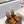 SL TRIBUTE FLATFORM SANDALS GLOSSY COPPER CALFSKIN