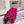 SL TRIBUTE CRYSTAL SANDALS DEEP PINK CALFSKIN
