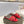 SL TRIBUTE SLIPPERS RED CALFSKIN