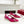 Valentino 25 Vlogo Signature Slingback Pumps Hot Pink Pastel Silk 239502
