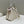PEEKABOO ISEEU 27 IN WHITE SMOOTH CALFSKIN WITH WOVEN TRIM GOLD HARDWARE