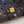 BAGUETTE MINI 19 IN BLACK SEQUINS GOLD HARDWARE