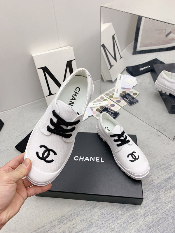 CC 26s Low Top Sneakers 2cm Canvas 163691