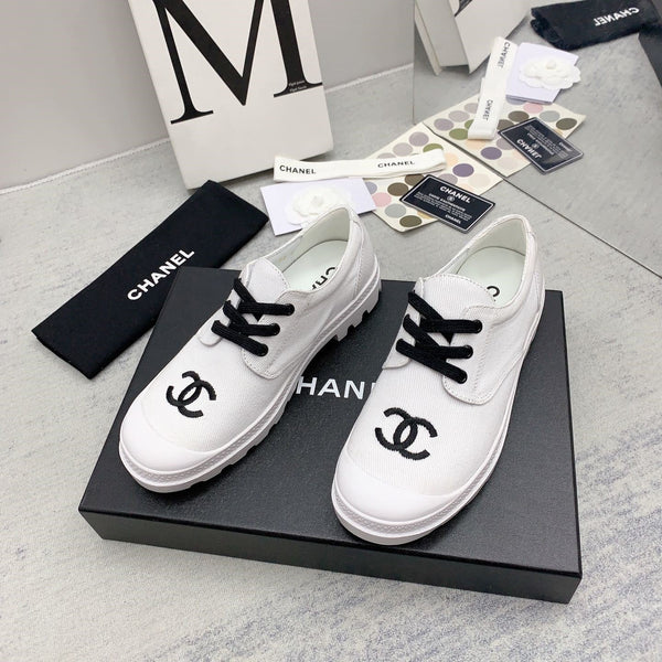 CC 26s Low Top Sneakers 2cm Canvas 163691