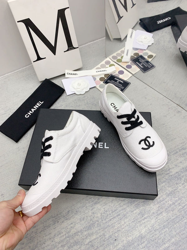CC 26s Low Top Sneakers 2cm Canvas 163691