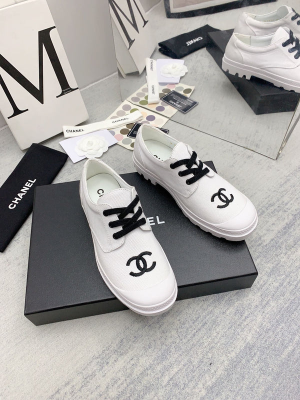 CC 26s Low Top Sneakers 2cm Canvas 163691