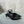 cl kitten with strap 45 black lizard stamped calfskin