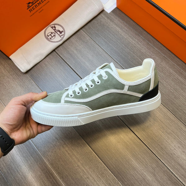 HM GET SNEAKER SAGE COLOR CALFSKIN