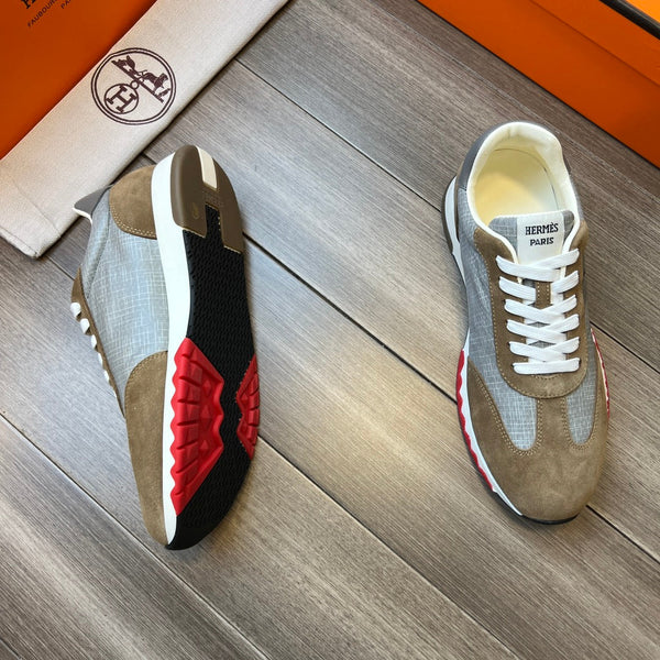 HM TRAIL SNEAKER MUSCHIO E TELA GRIGIA