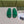 GG Lide Sandal With Interlocking Green Rubber 788123