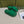 GG Lide Sandal With Interlocking Green Rubber 788123