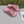 GG Lide Sandal With Interlocking Pink Glitter Rubber 788130
