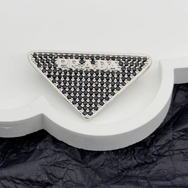 Prada Brooch Sliver 172368