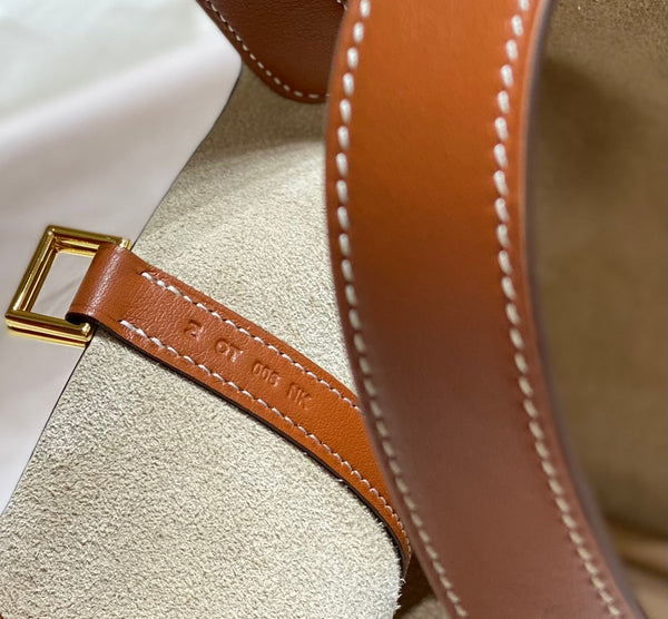 picotin lock 18 beige marrone togo ghw