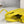 Chloé Woody mini tote bag 20cm yellow calfskin