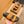 HM Men's Slide Orange Cowhide 602329
