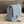 cc flap bag 14cm blue denim silver hardware