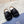 CD PATTERNED DOUBLE MONKSTRAP LOAFER BLACK CALFSKIN