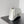 CRUSH CHAINED BAG 22 IN WHITE QUILTED CRUSHED CALFSKIN SILVER HARDWARE