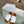 CHLOÉ WOODY MULE IN WHITE LAMBSKIN WITH EMBROIDERED LOGO